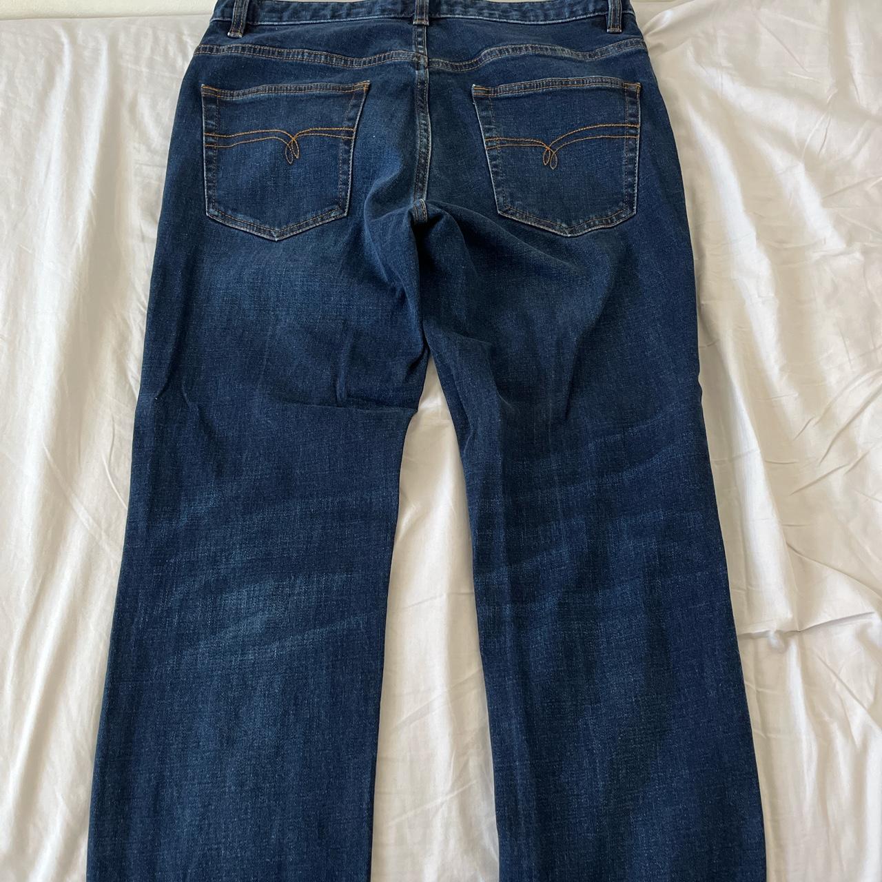 Basic ‘Next’ Navy blue jeans Slim fit - Excellent... - Depop