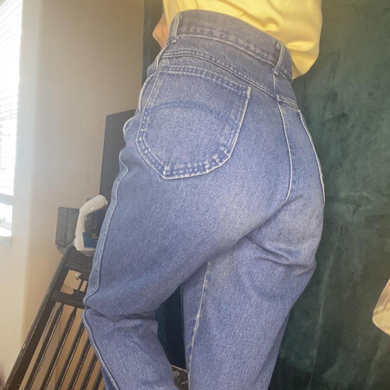 80’s ‘Chic’ Denim Mom Jeans - Size US 8/28 (or US... - Depop