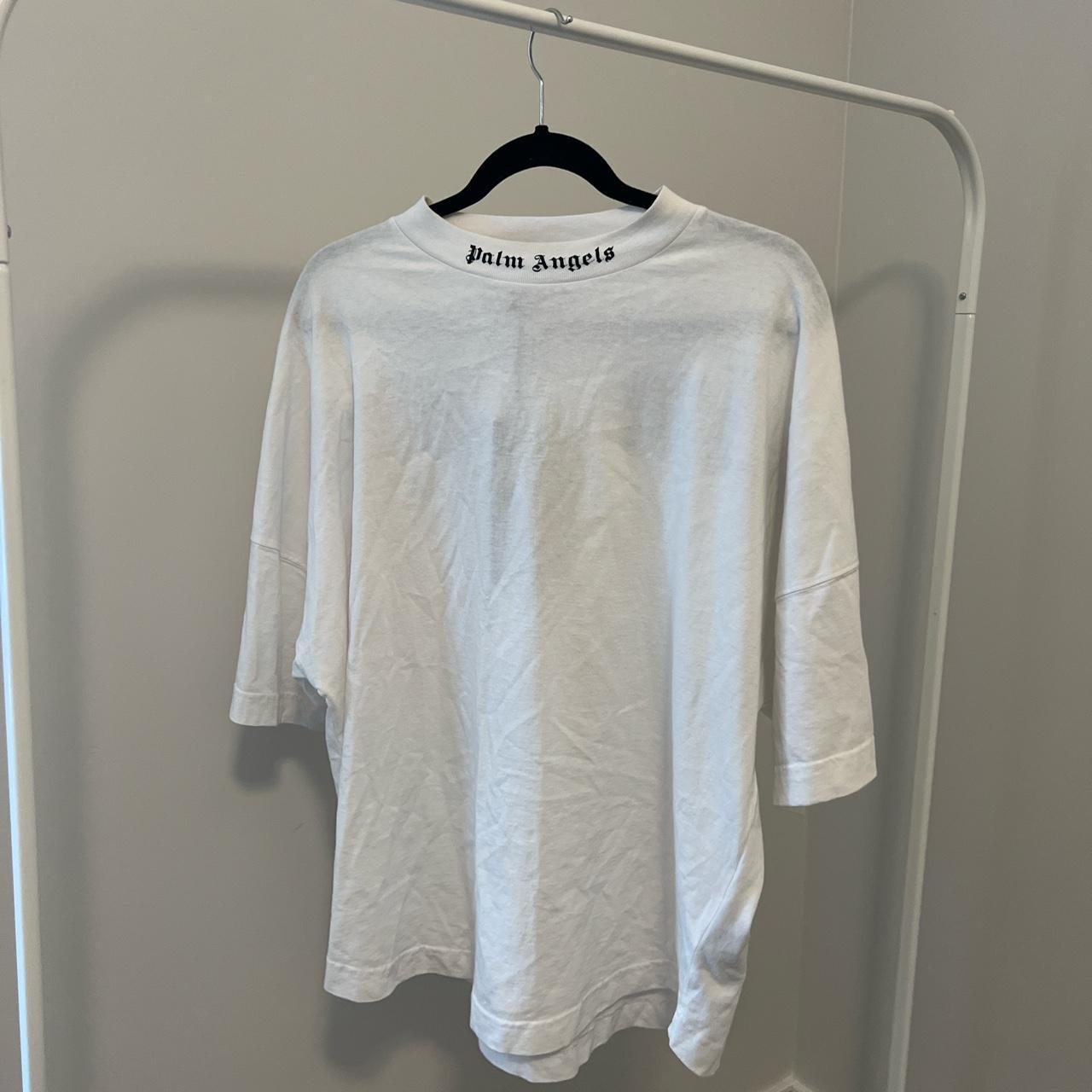 Palm Angels Women's White and Black Shirt (4)