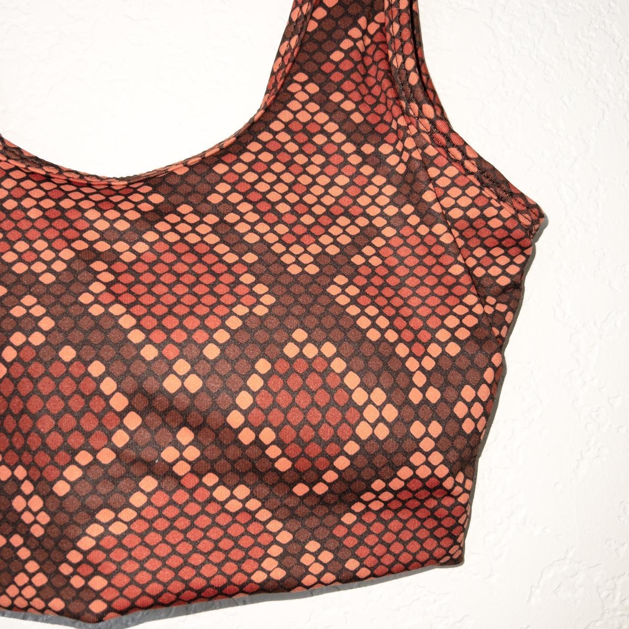 Balance Athletica Red Copperhead Ascend Sports Bra