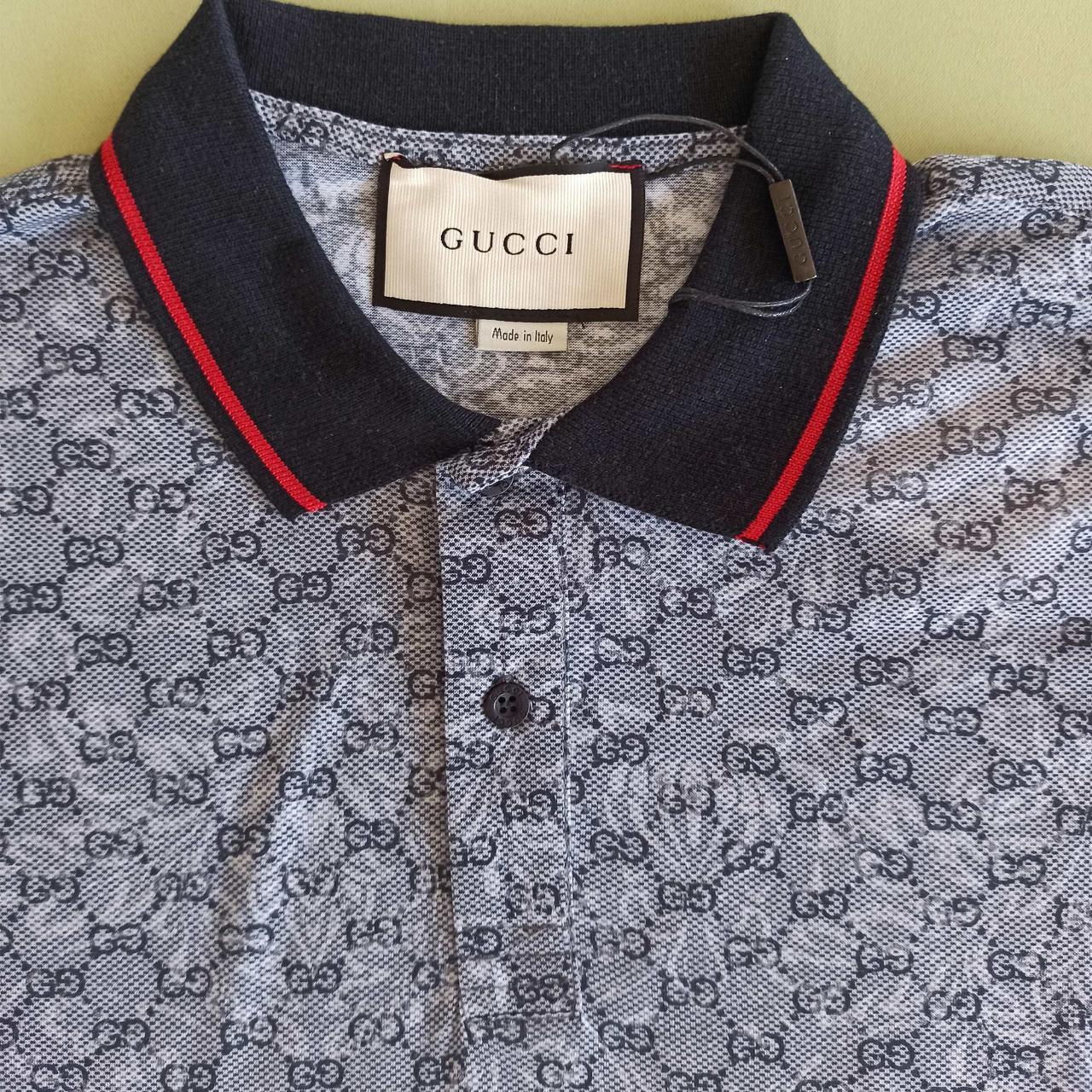 Gucci Men's Black Polo-shirts | Depop