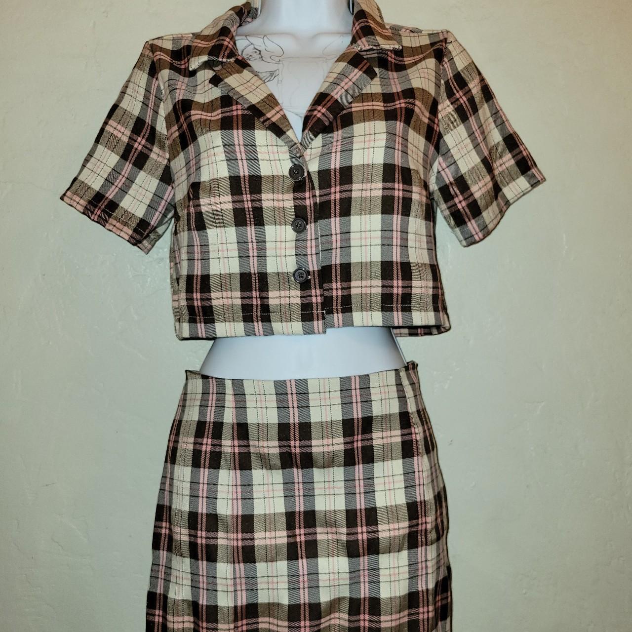 Product Image 1 - Plaid two piece skirt set💕

Clueless