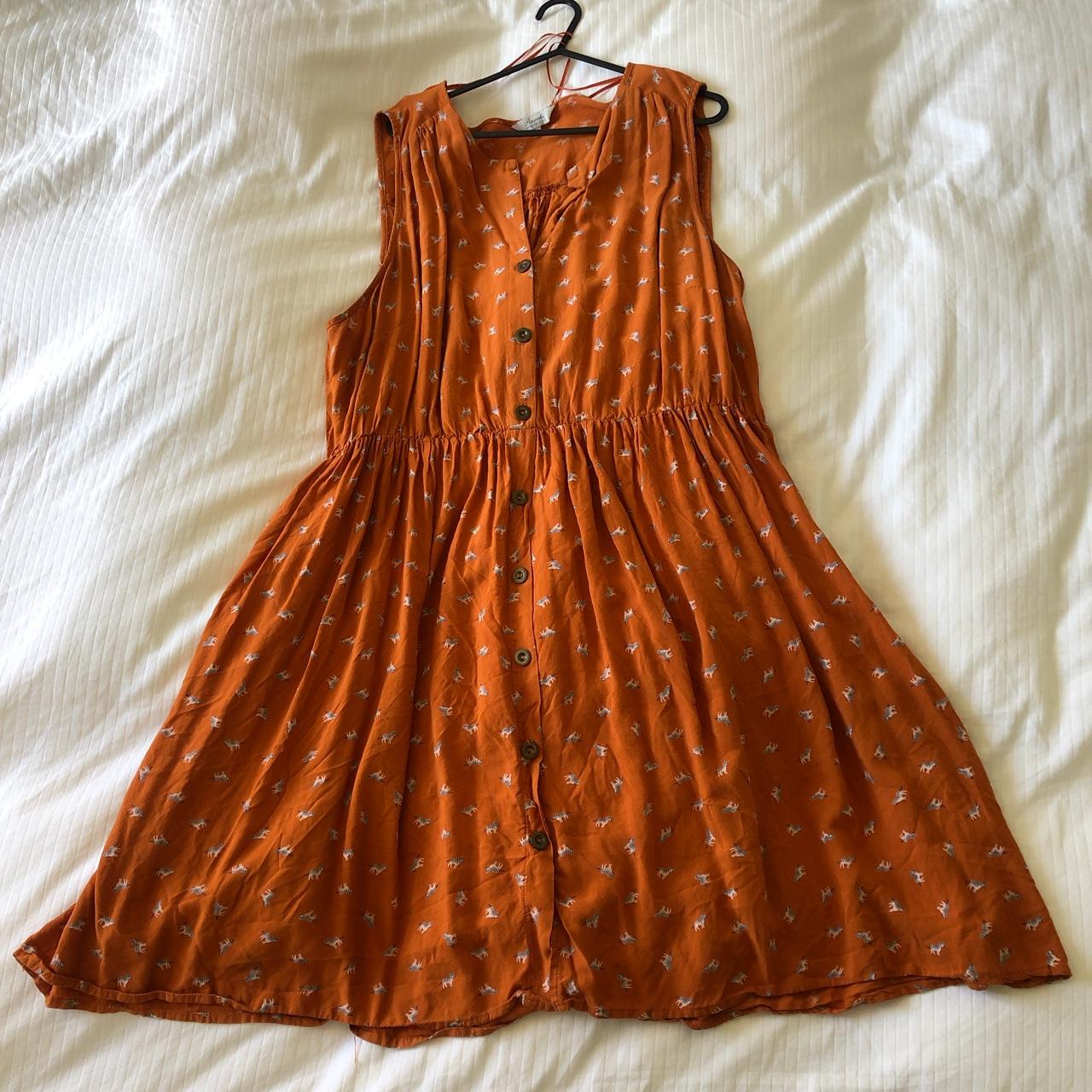 Peacocks orange outlet dress