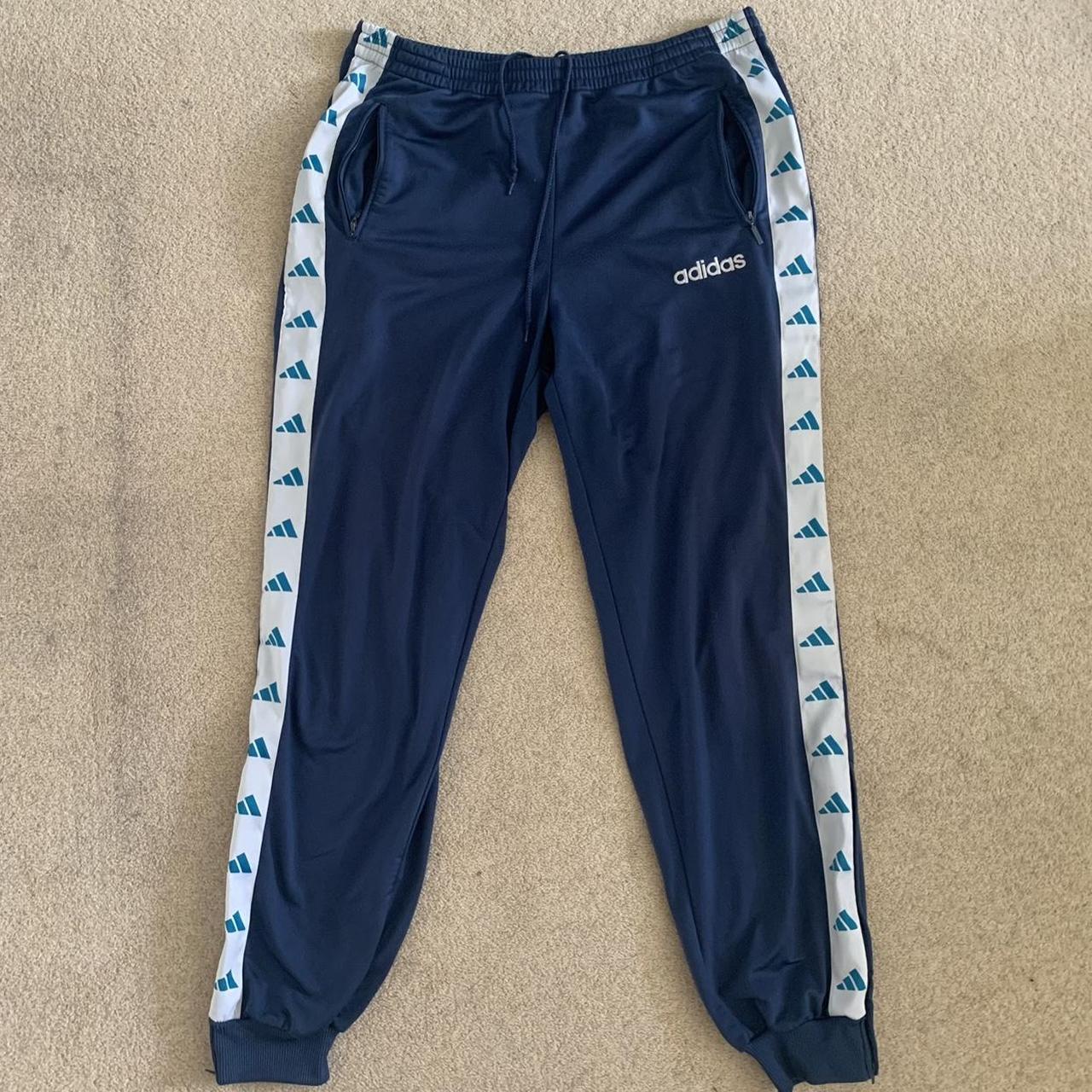 Vintage adidas track pants/ tracksuit... Depop