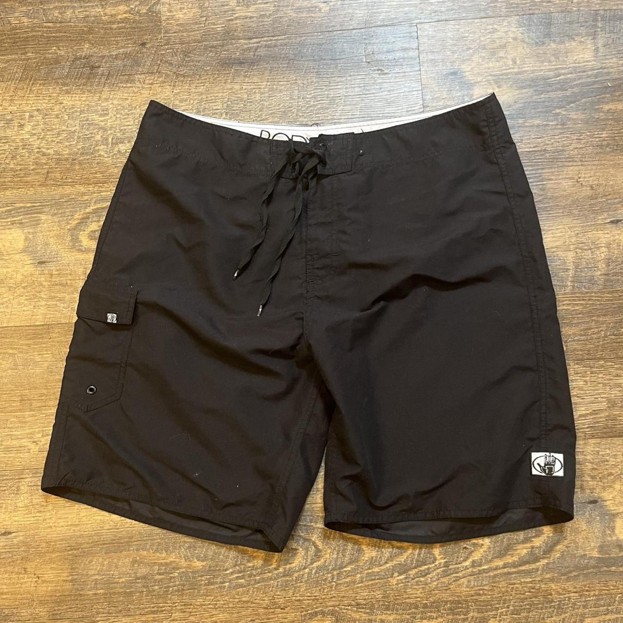 Mens black Body Glove swim trunks size 34. Only worn... Depop