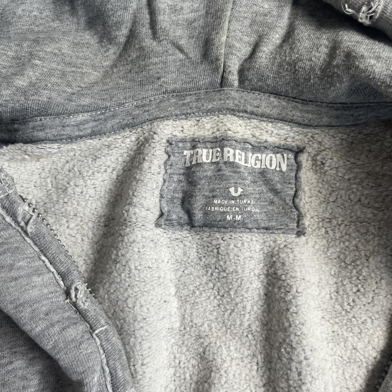 True Religion Men's Grey Jacket | Depop