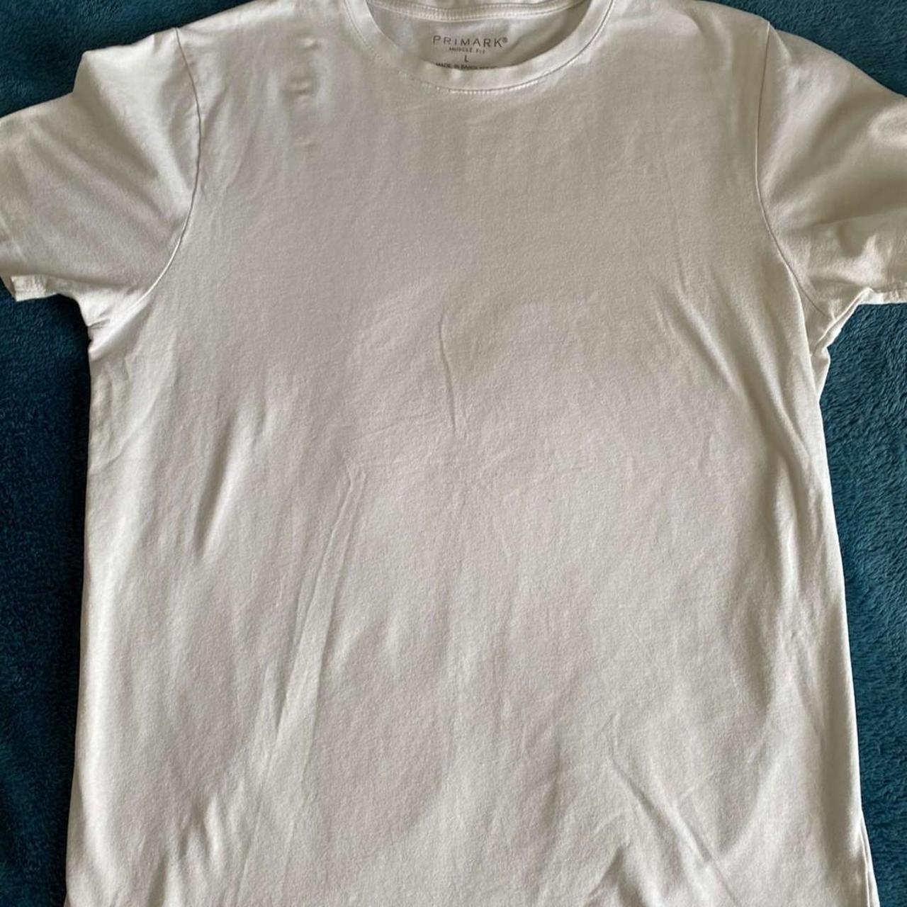 Primark large muscle fit t-shirt, good condition - Depop