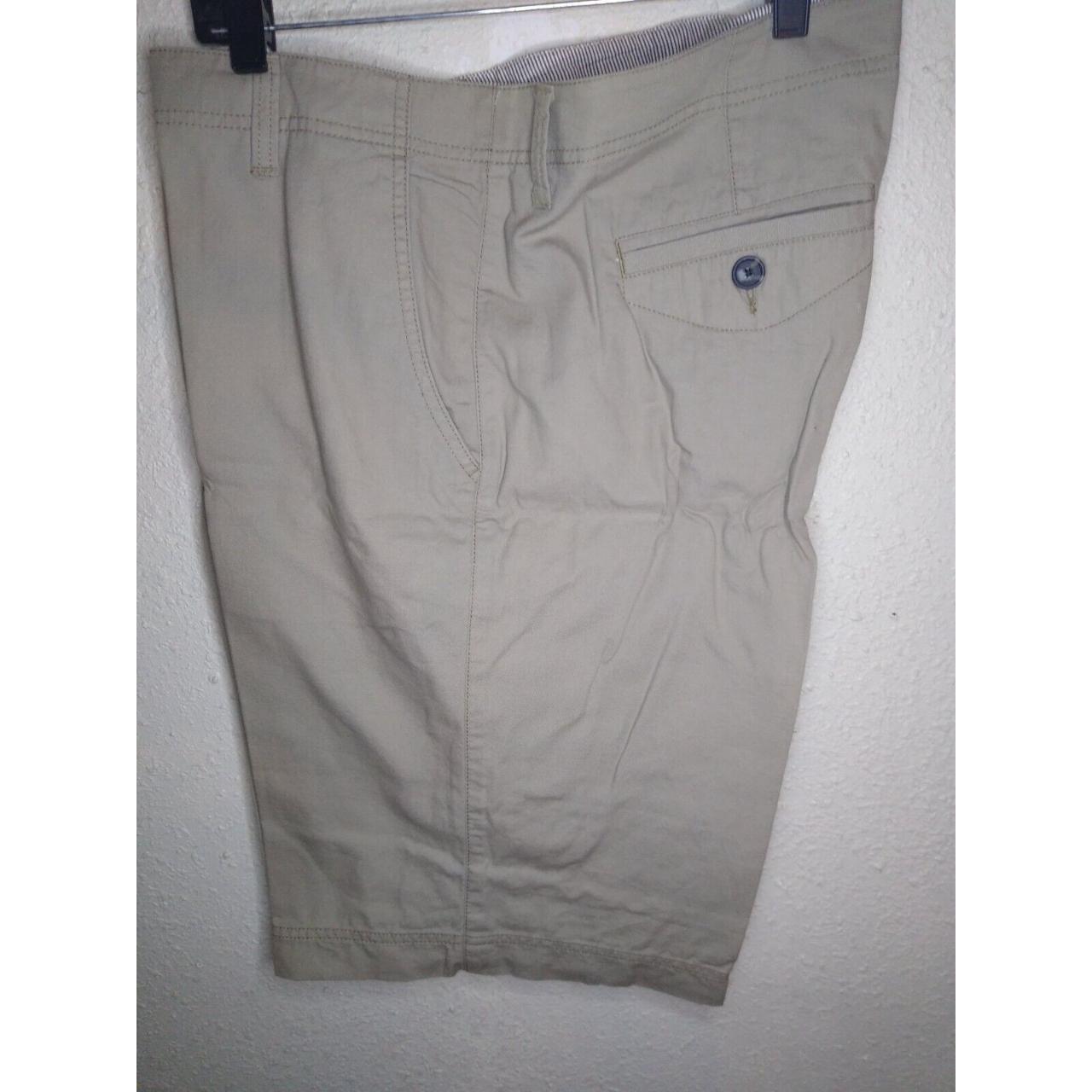 Plain Tan Men's 100% Cotton Original Fit Shorts - Depop