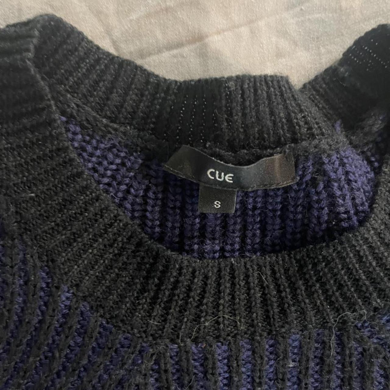 Product Image 3 - Black and blue wool blend