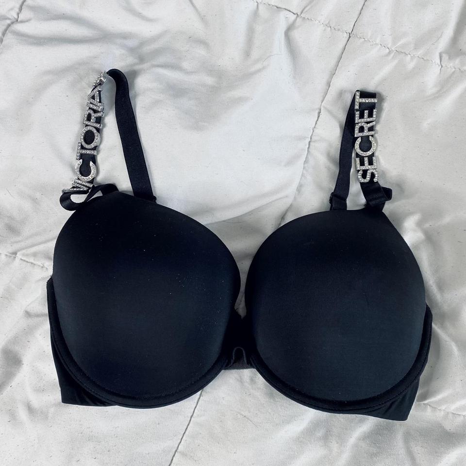 victoria's secret bombshell rhinestone strap bra! • - Depop