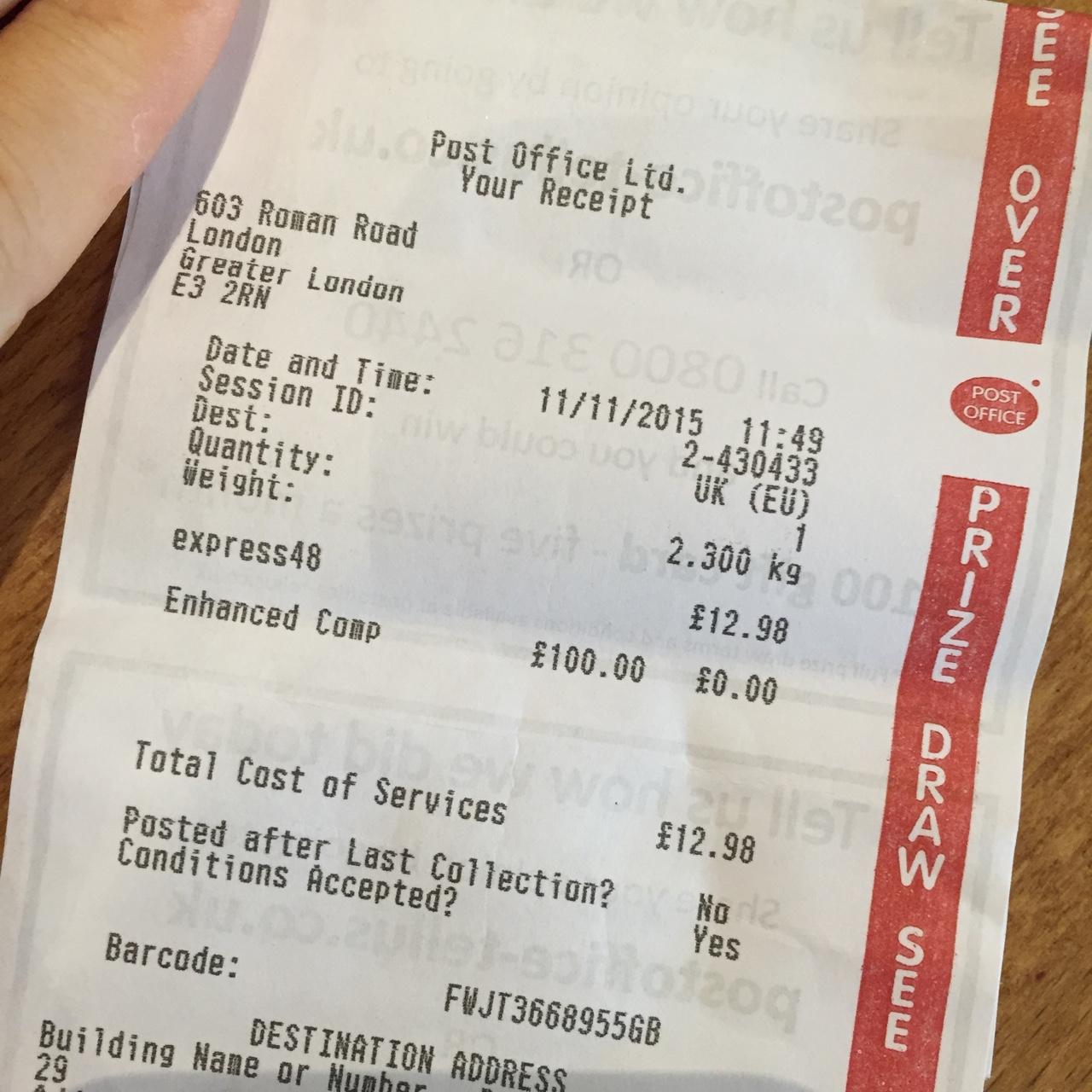 mrsgaffy first class signed for coats x Depop