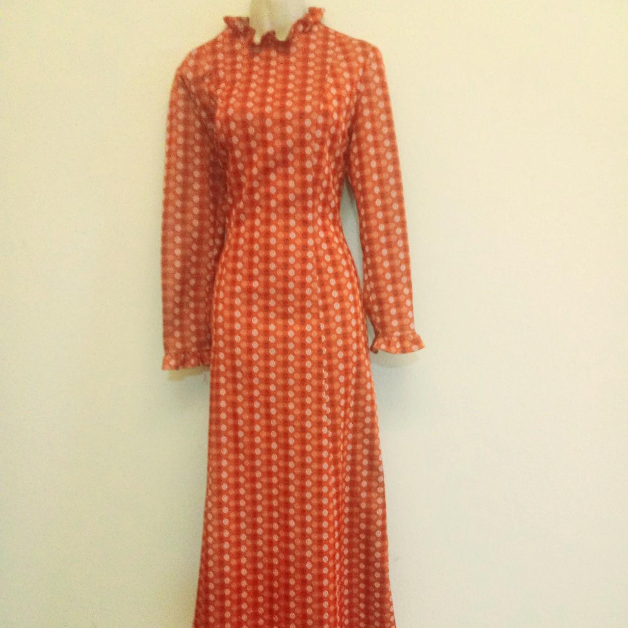 #60s #Vintage #Maxi #Dress #Victorian Ruffled... - Depop