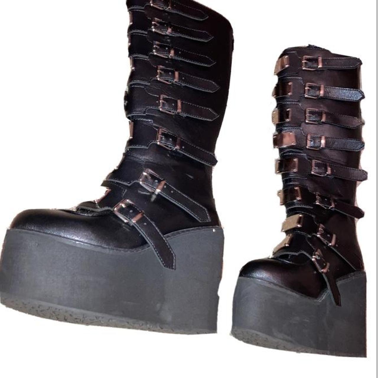 platform boots grunge