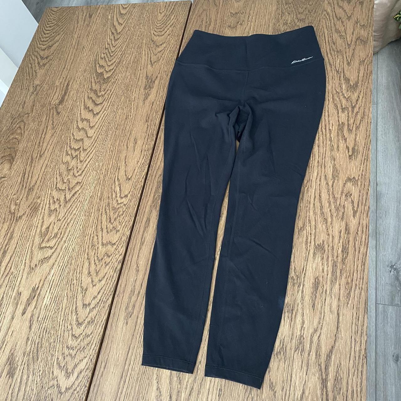 Eddie Bauer movement lux high rise 7/8 length... Depop