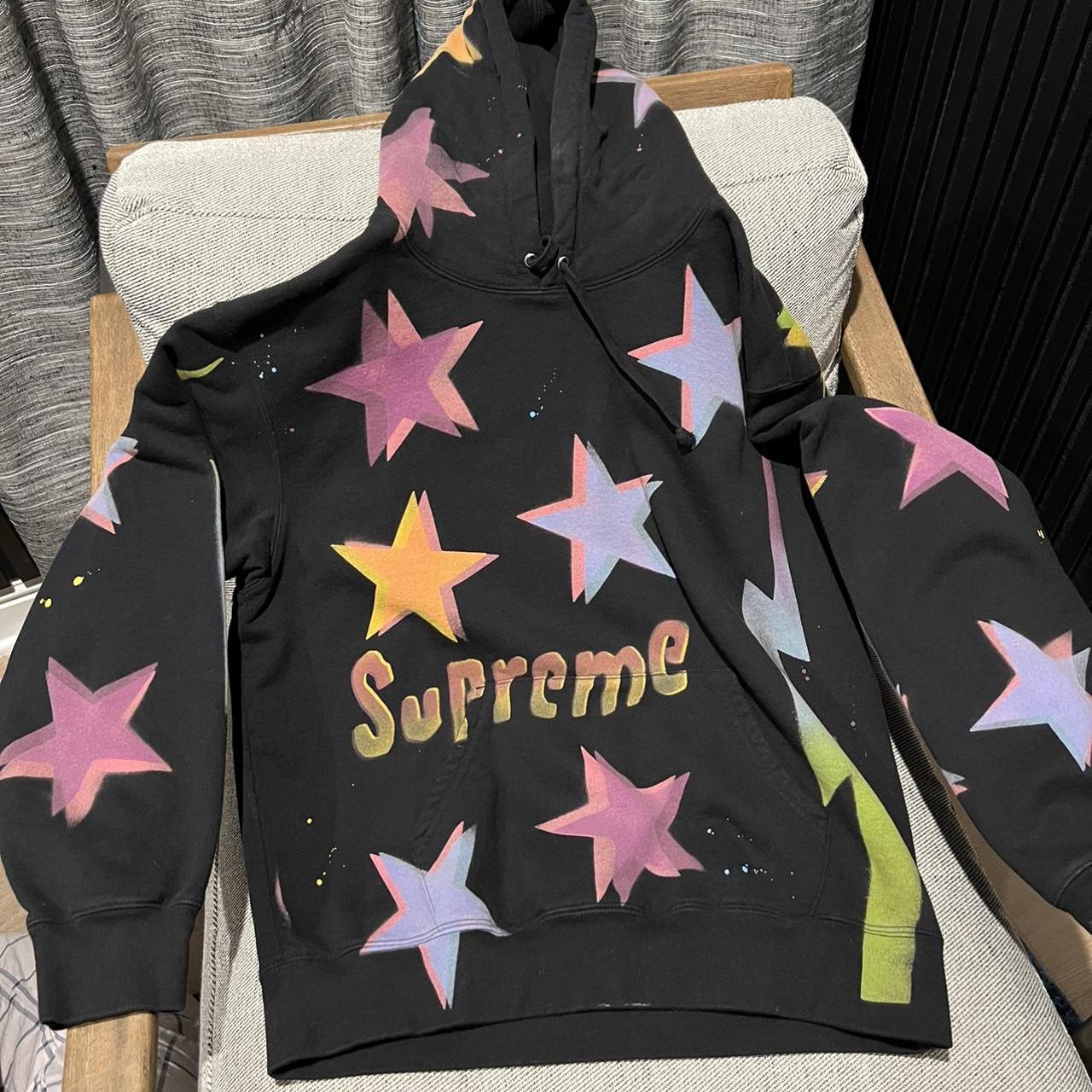 Supreme star outlet hoodie