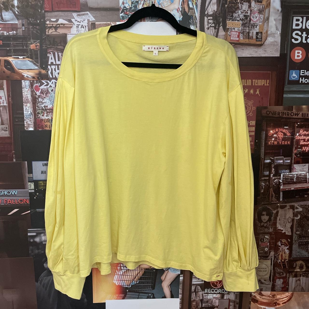 XIRENA Women's Yellow Shirt