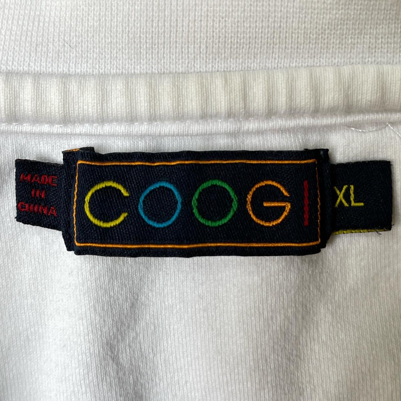 Coogi Men's White and Gold T-shirt (4)