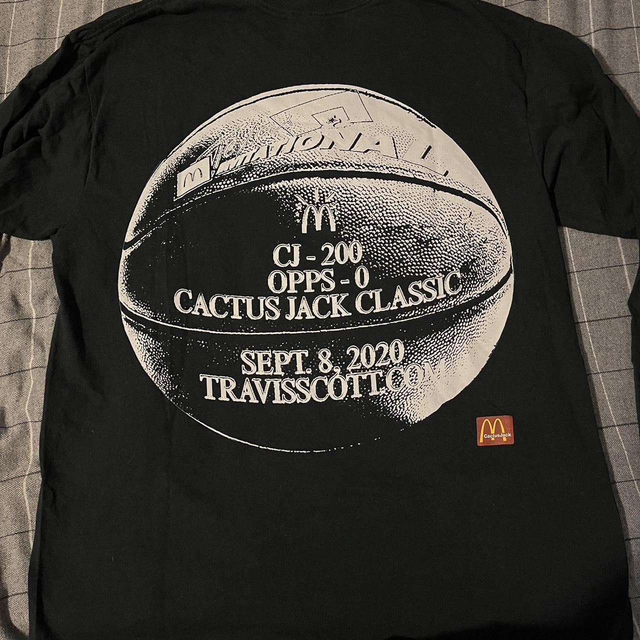 travis scott mcdonals cactus jack long sleeve in... - Depop