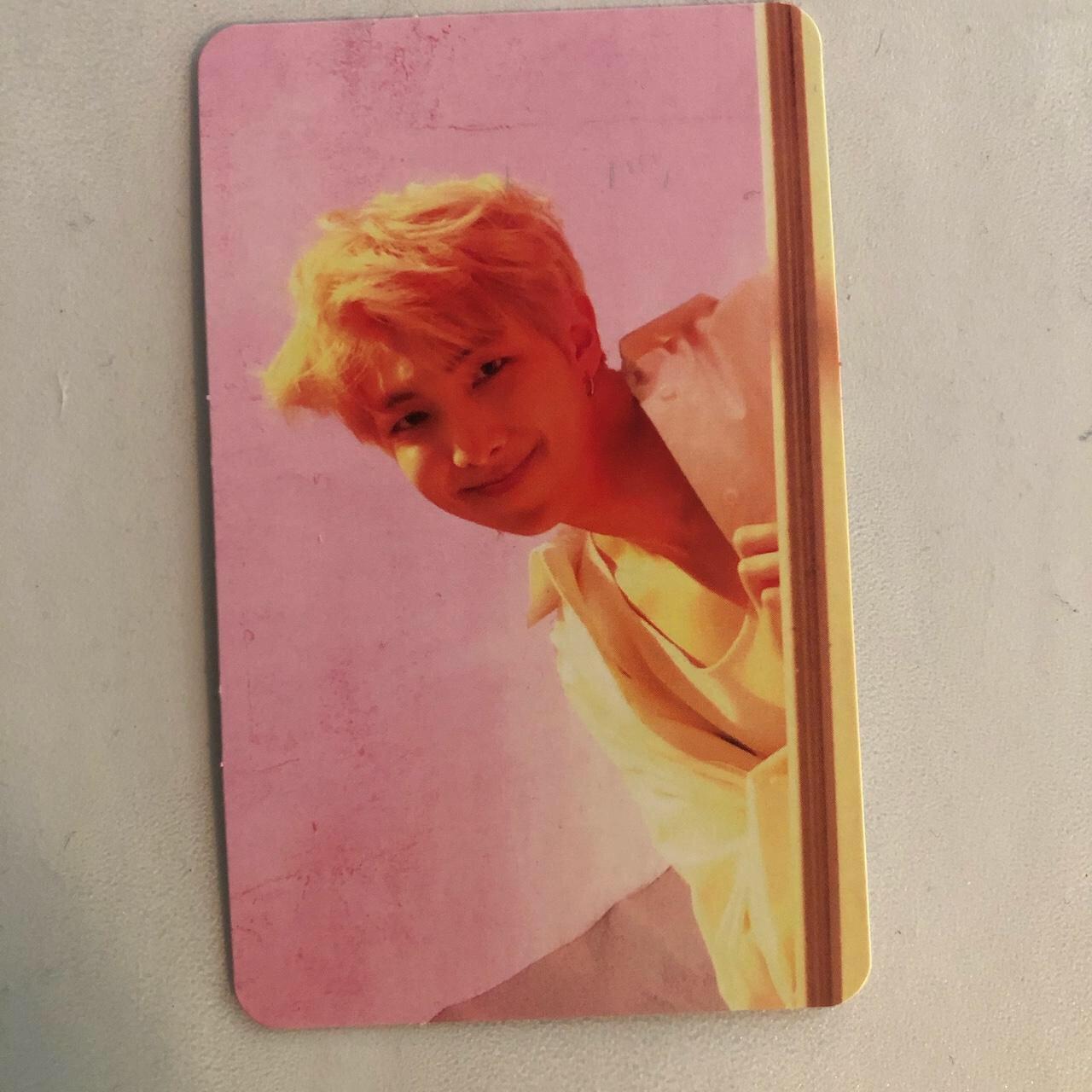 RM BTS Love Yourself Answer Photocard Good As Depop