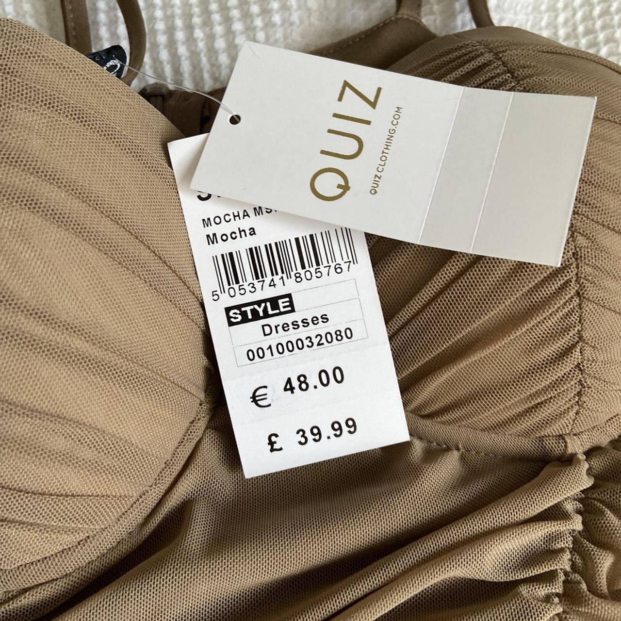 Quiz Women's Brown Dress Depop