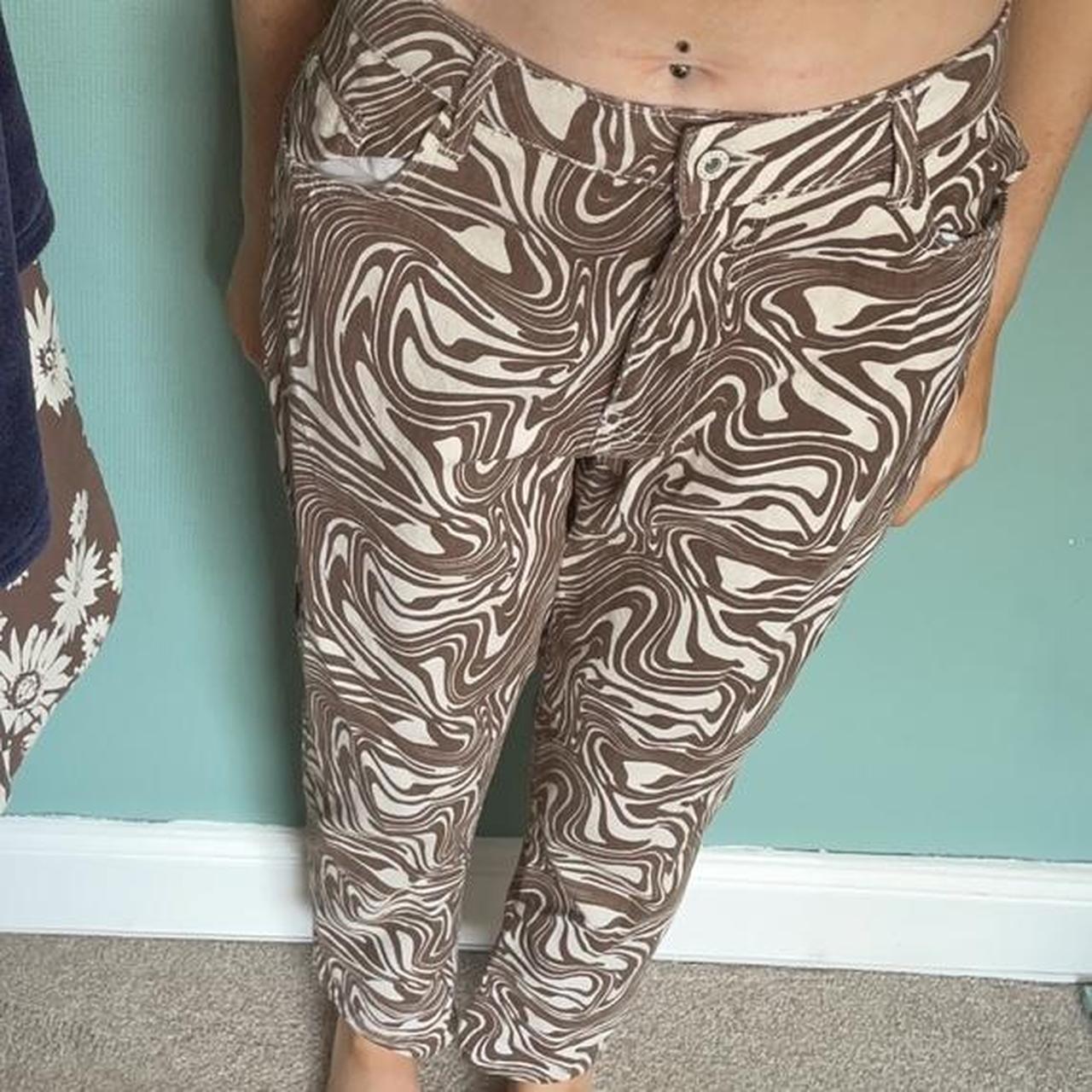 Primark Women's Tan and Brown Jeans Depop