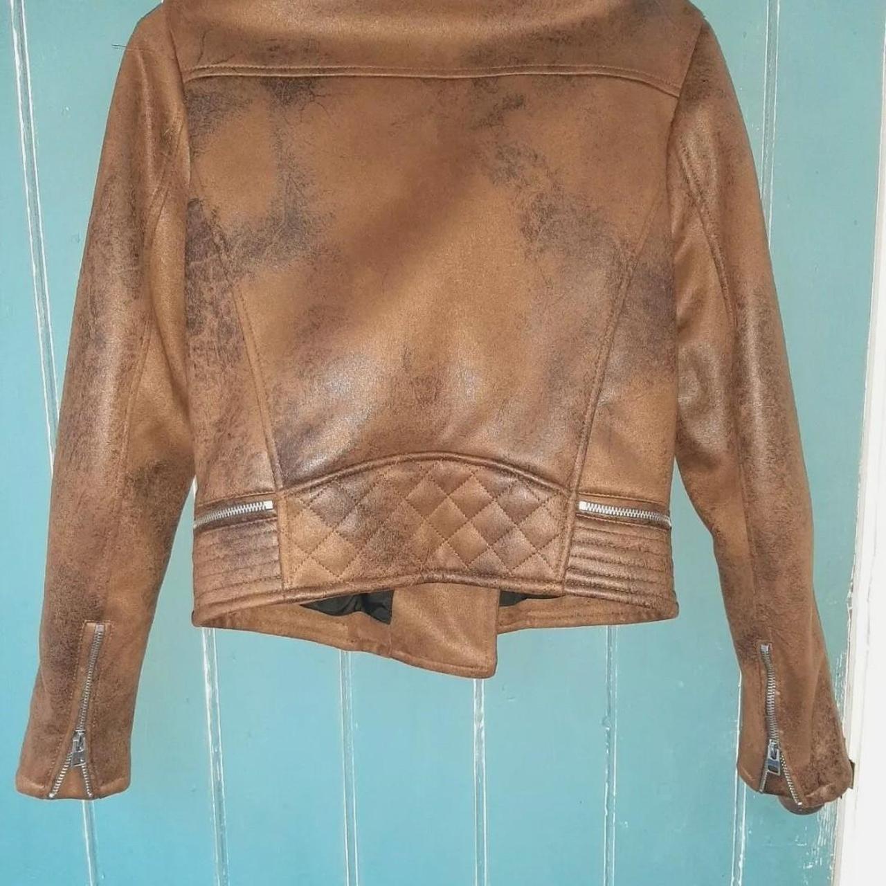 Zara Women's Brown Jacket | Depop