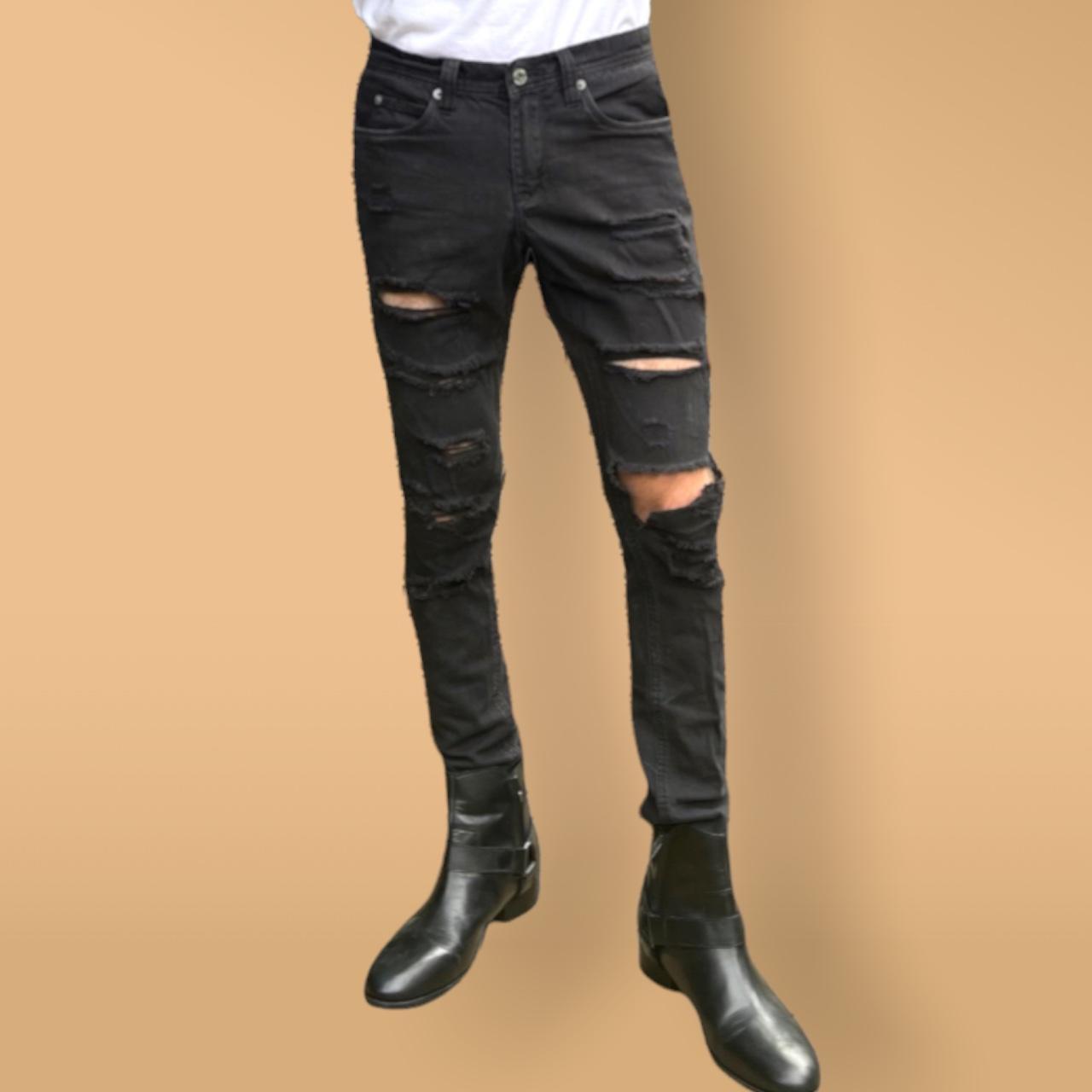 Product Image 1 - Mens Ripped Skinny Jeans
 