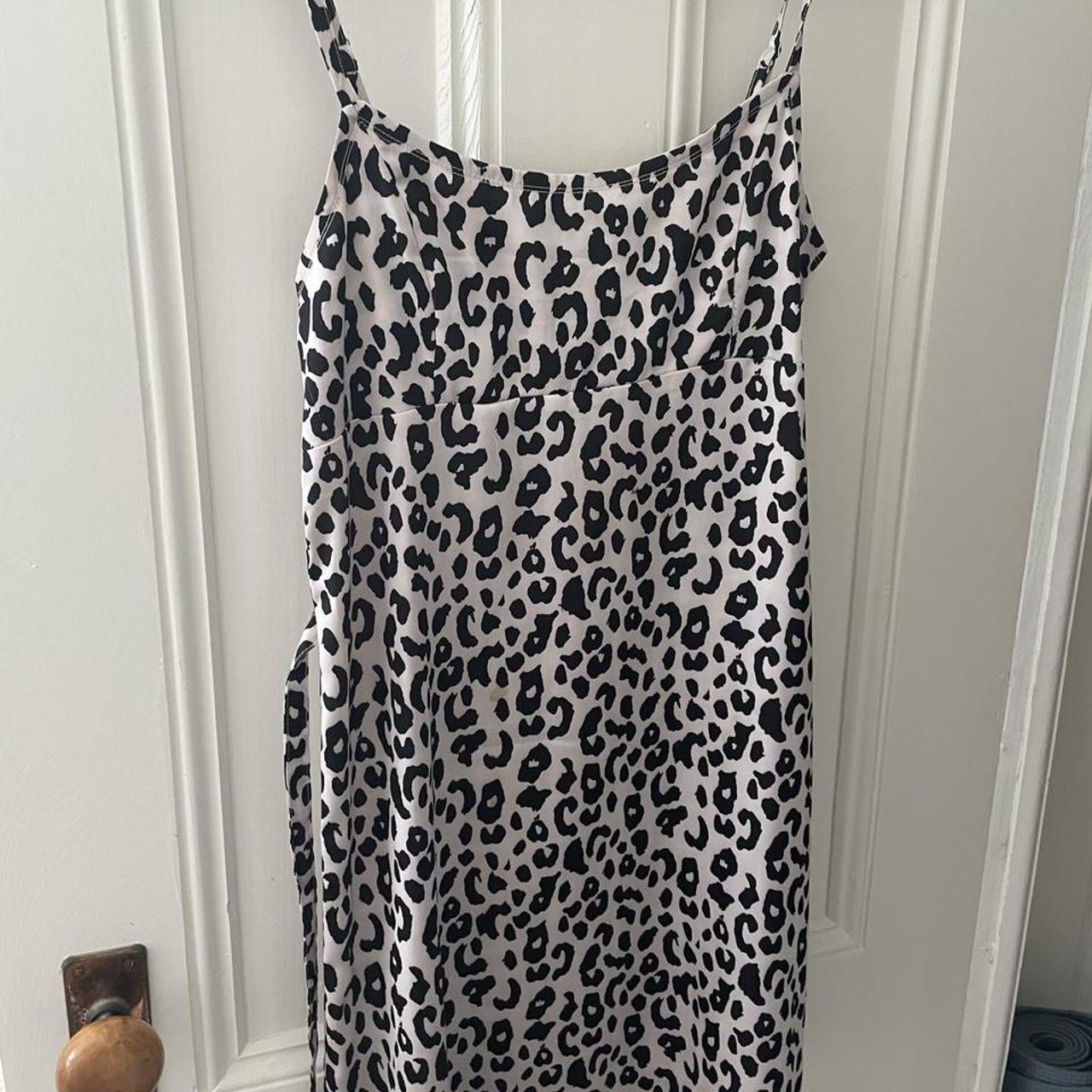 brandy melville leopard dress