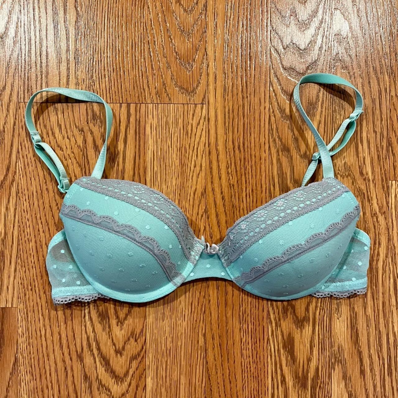 Candies Push Up Bra 34B 34B CANDIES Sea Foam PADDED... - Depop