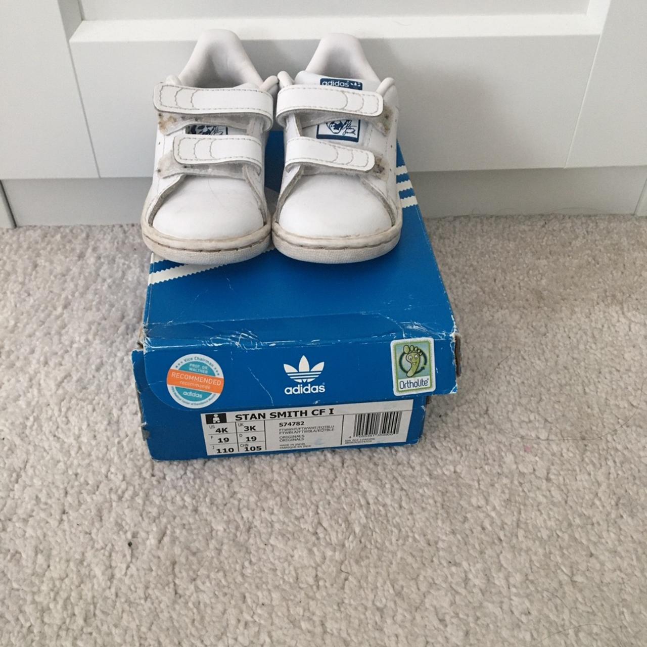 Kids Adidas Stan Smith Size 3k Depop