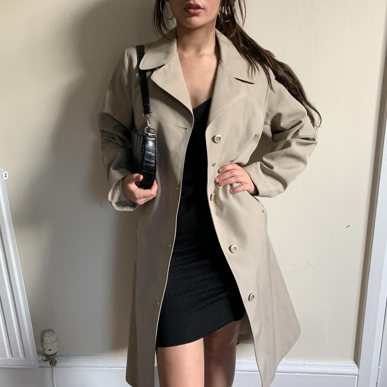 burberry trench coat depop