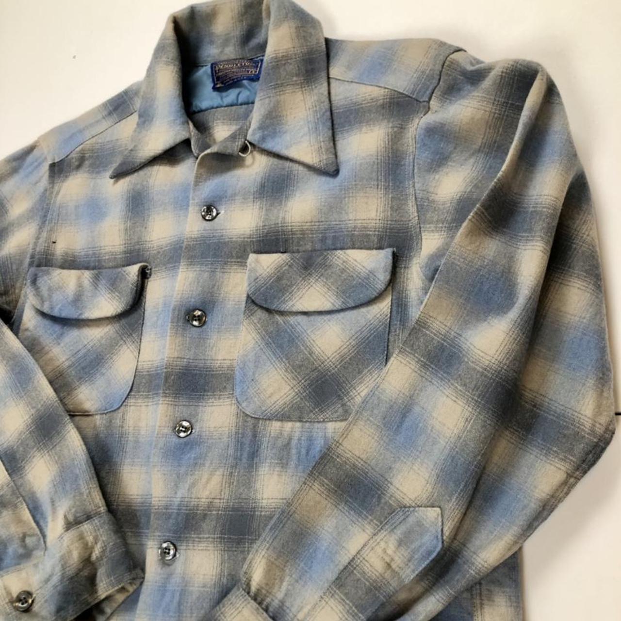 Mens Wool Vintage Pendleton Flannel Size Small Depop 4341