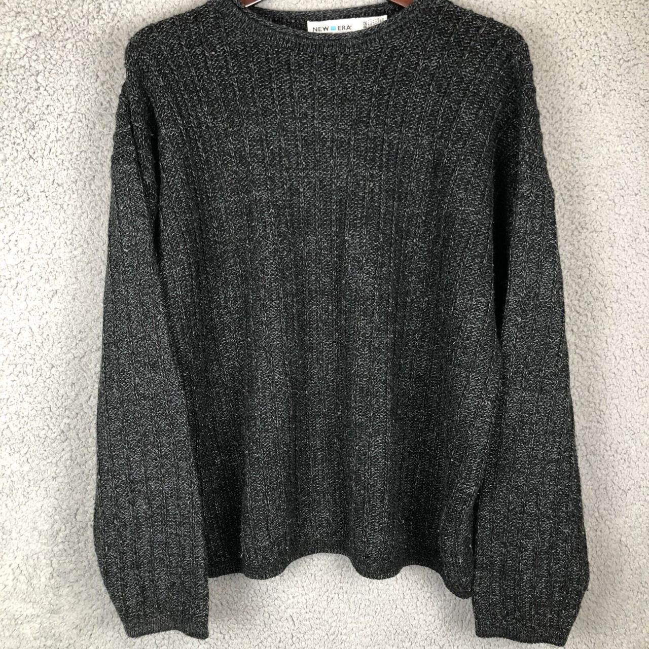 New Era Men's Grey Jumper | Depop