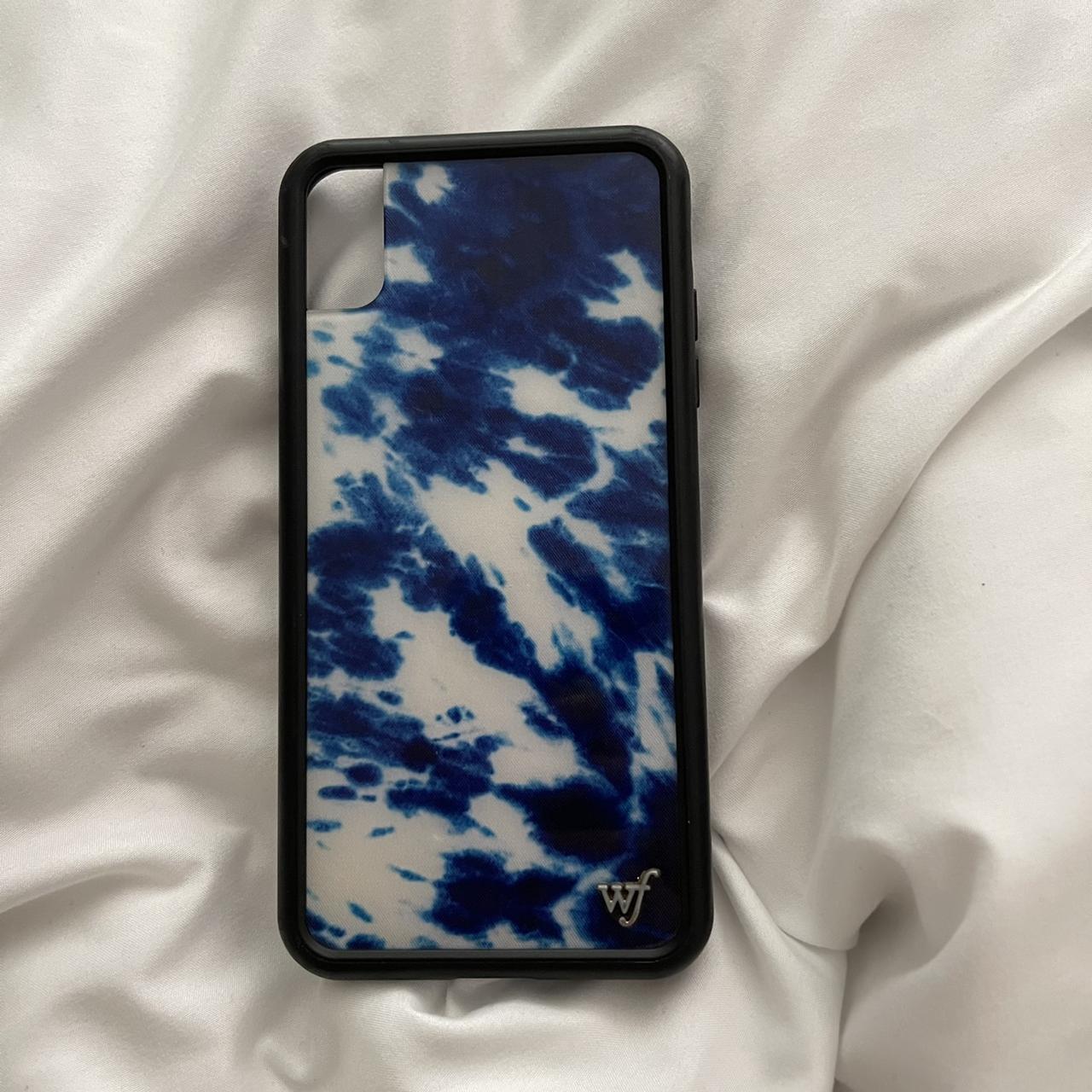 Wildflower Blue Tie Dye IPhone XS Max IPhone Case - Depop