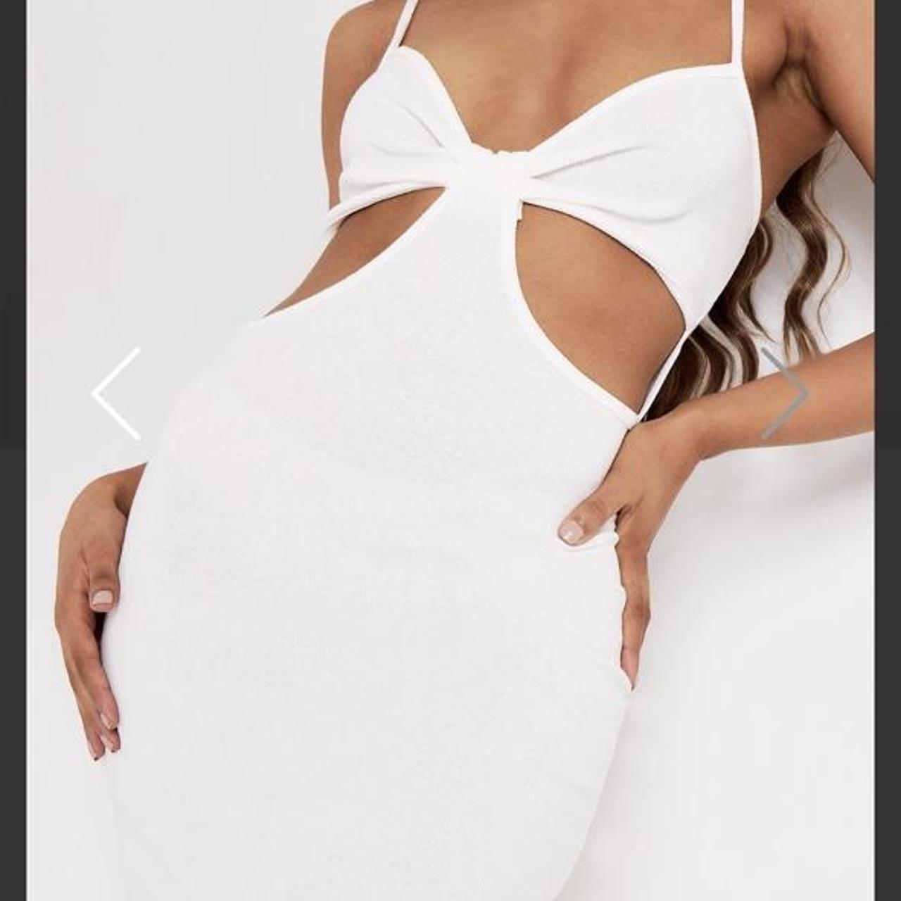 Missy empire white dress best sale