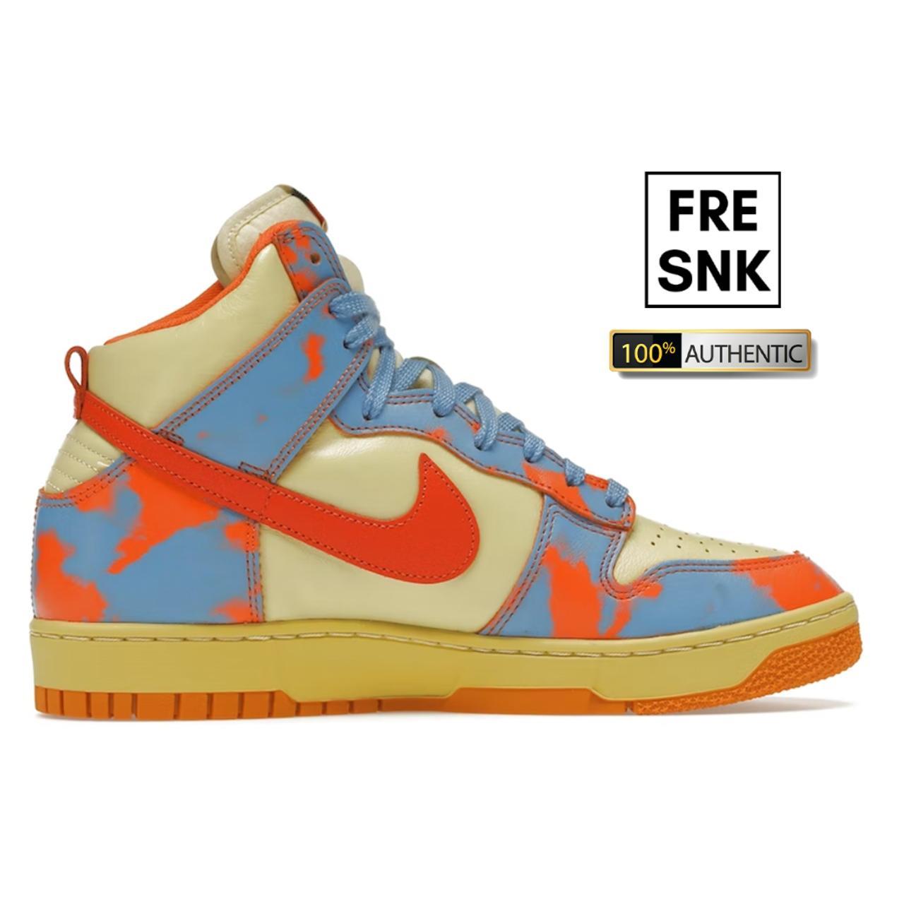 Nike Dunk High 1985 SP 'Orange Acid Wash' -... - Depop