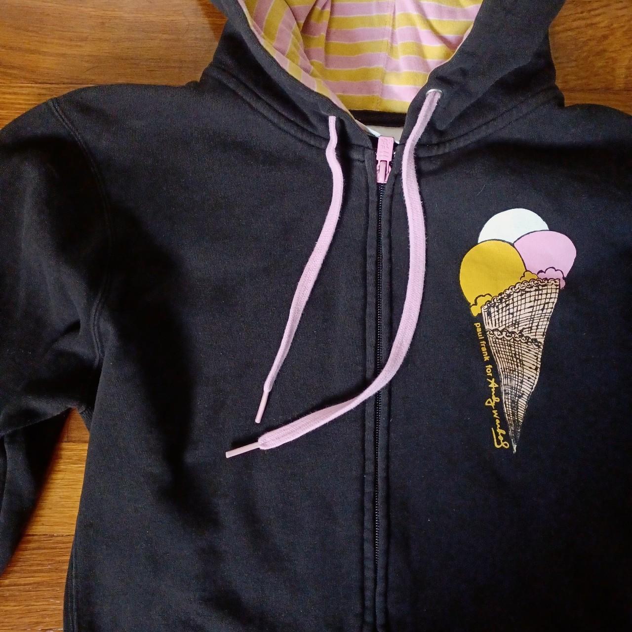 Paul Frank 2005 Ice Cream ZipUp Hoodie *Sweater is... Depop