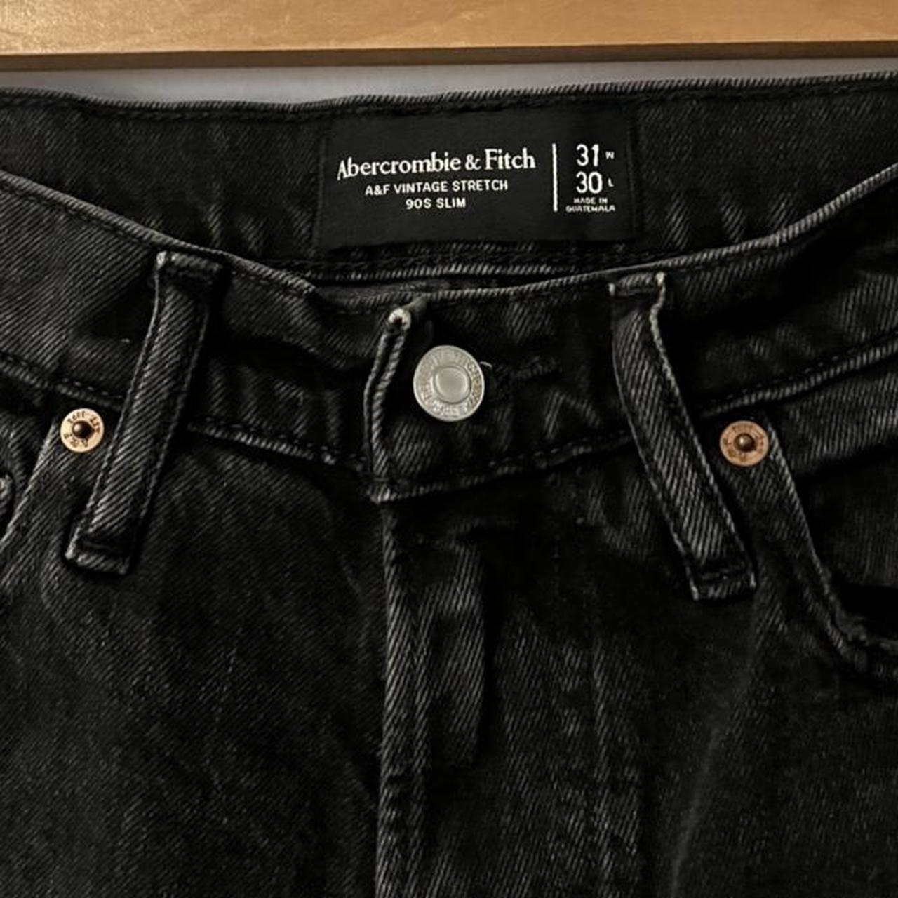 Abercrombie & Fitch Vintage Stretch, 90s Slim Jeans.... Depop