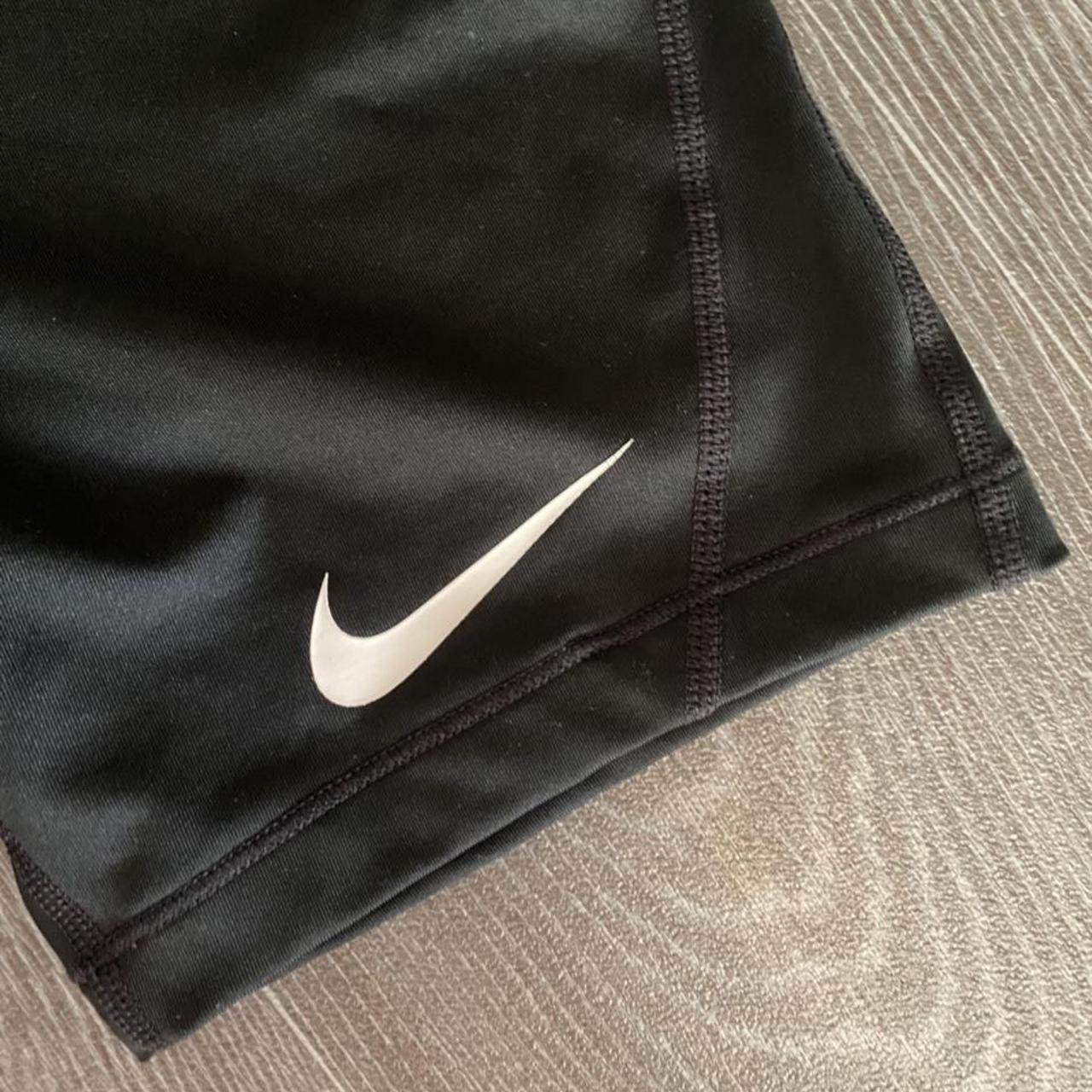 NIKE PRO SPANDEX SHORTS Size Kids Large (Would fit... - Depop