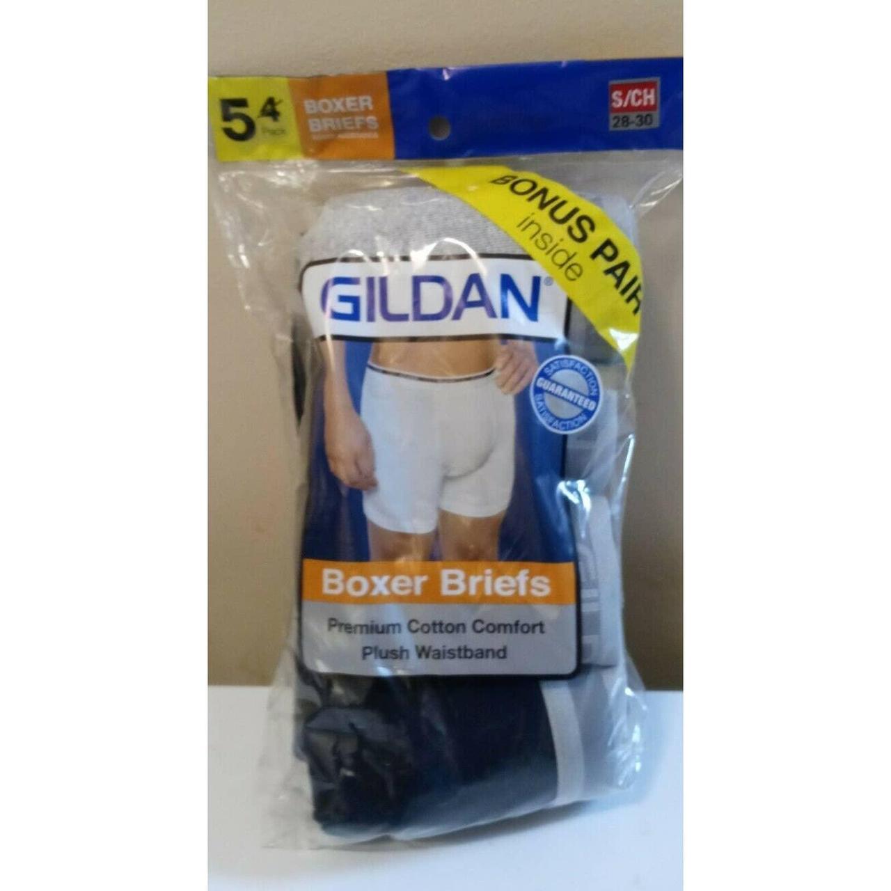 Brand New 5-Pack Gildan Boxer Briefs Size Small. - Depop