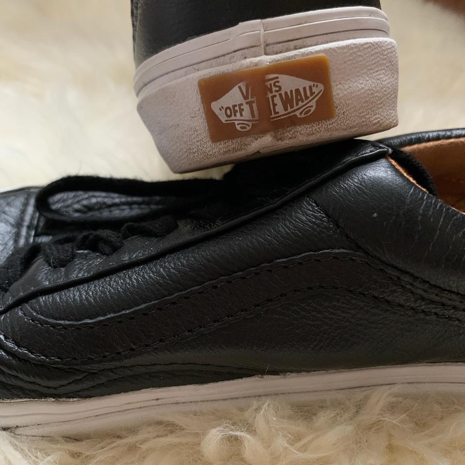 Vans lux leather deals old skool