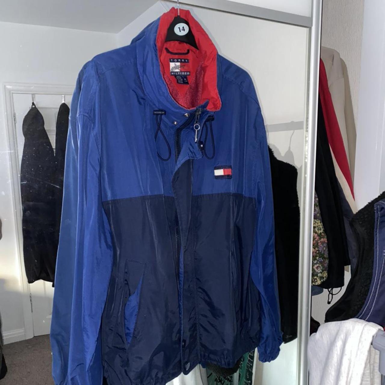 tommy hilfiger rain jacket