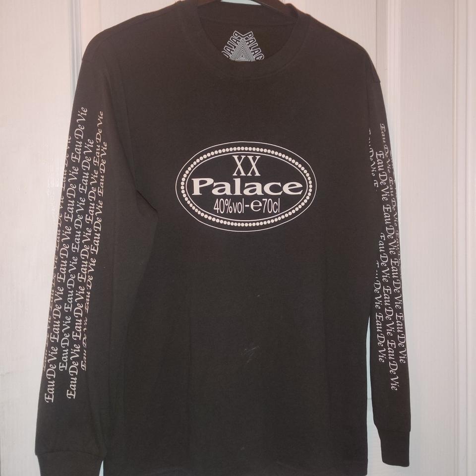 Palace 2020 Remy XO long sleeve tee Black medium... - Depop