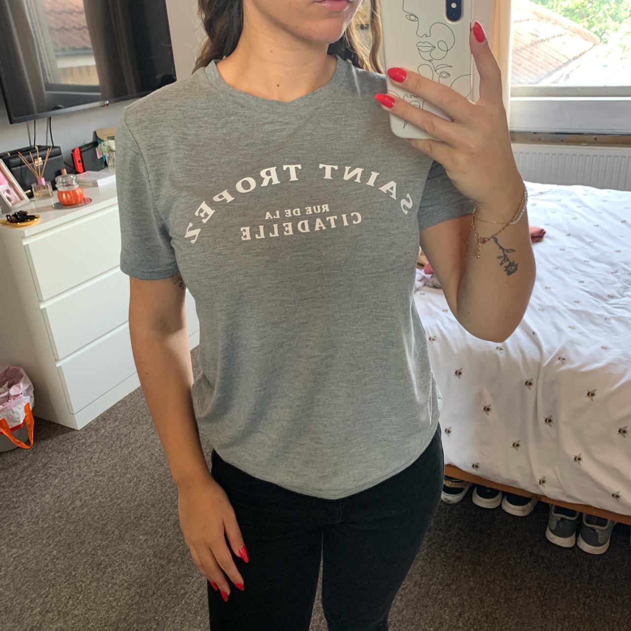 river island slogan t shirt