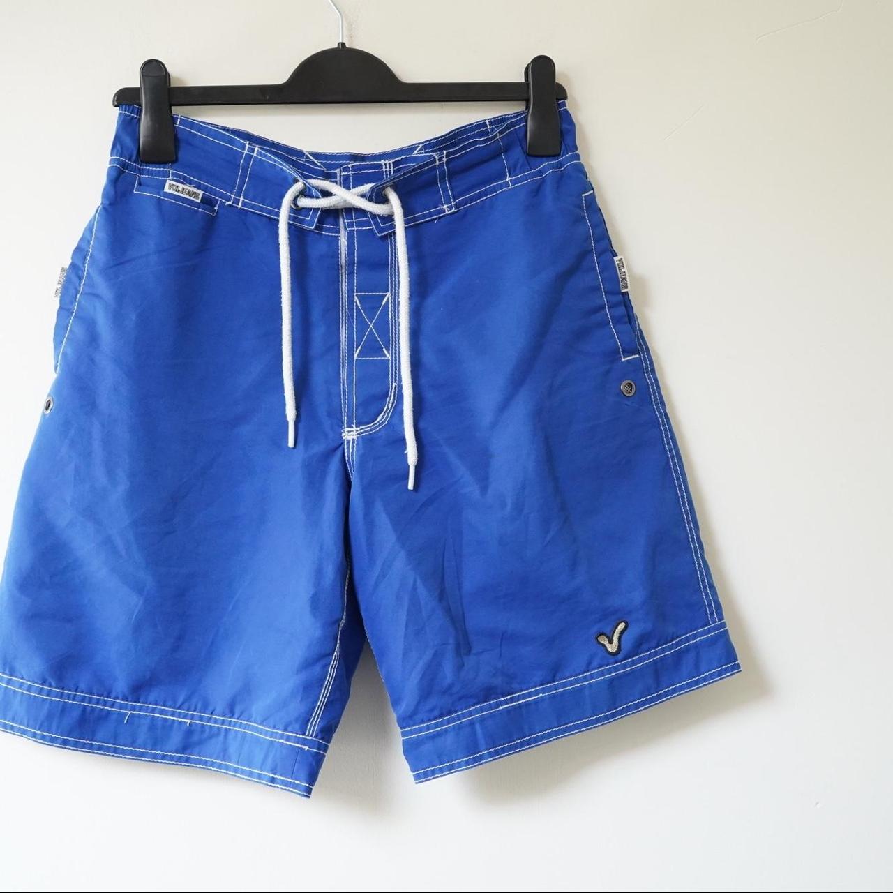 Men’s Blue and Yellow Shorts | Depop