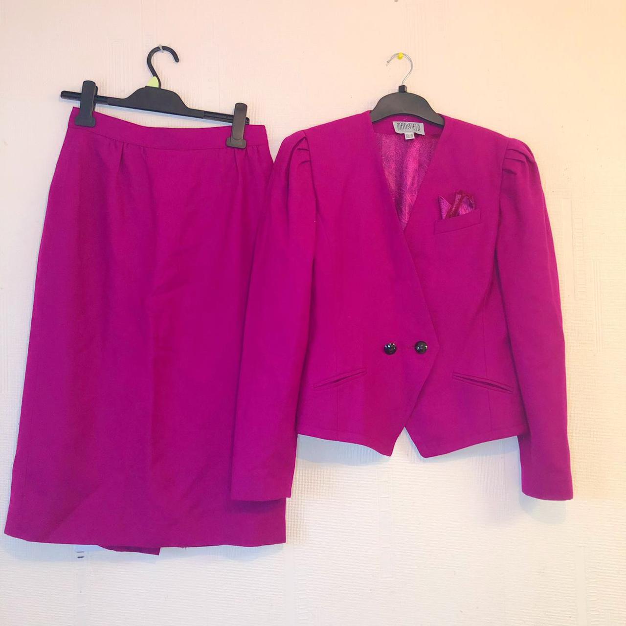 Women's Purple and Pink Suit