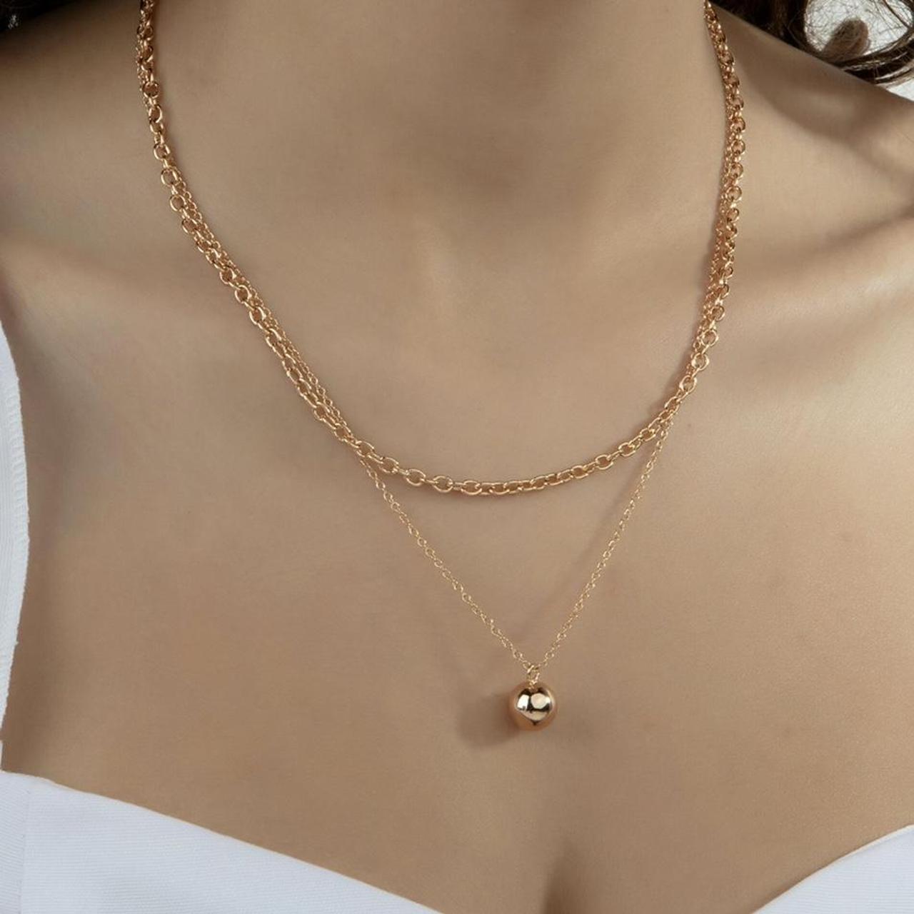 Donna Gold-filled Copper Chain Necklace —