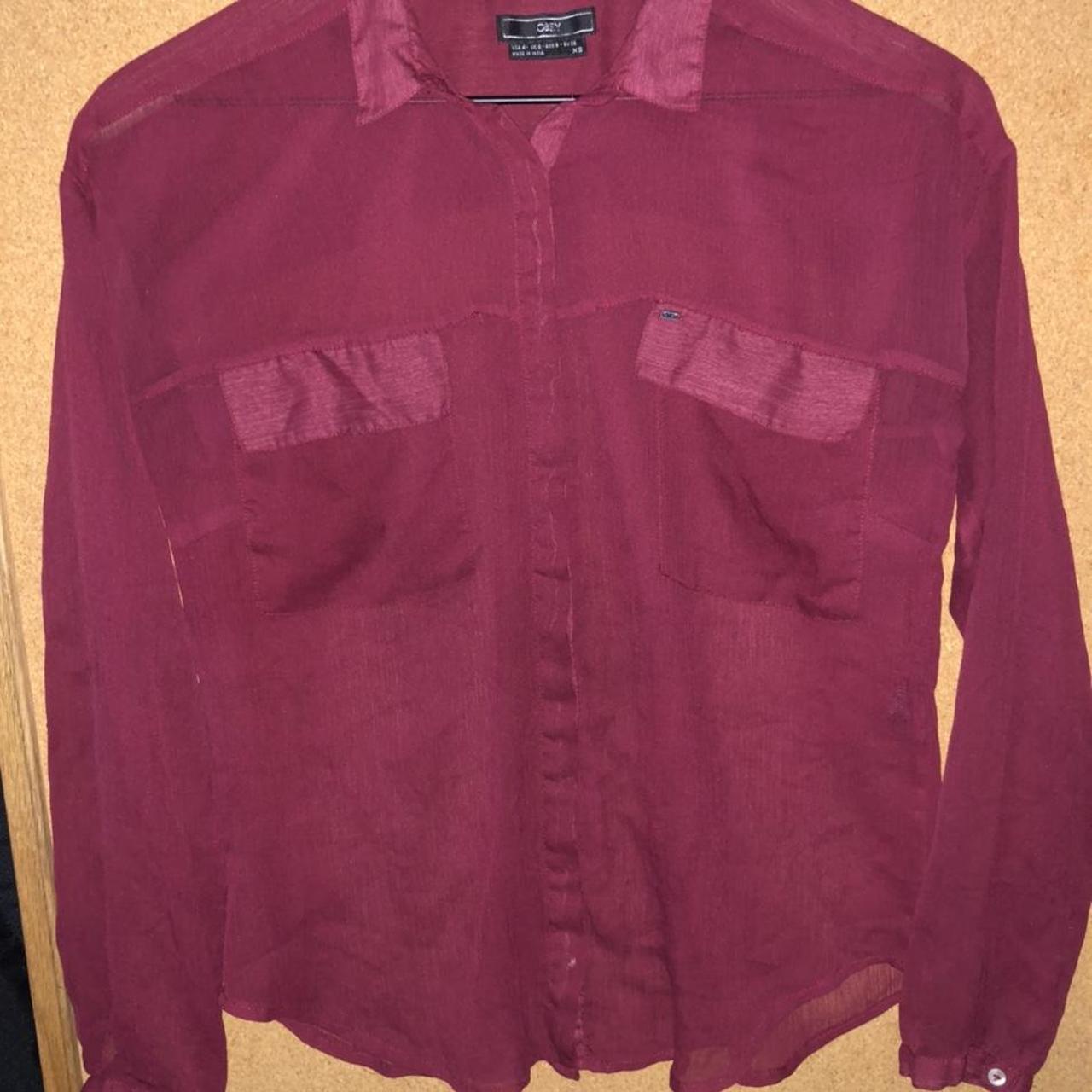 Brand Obey Sizing XS Womens Notes Logo adornment... Depop