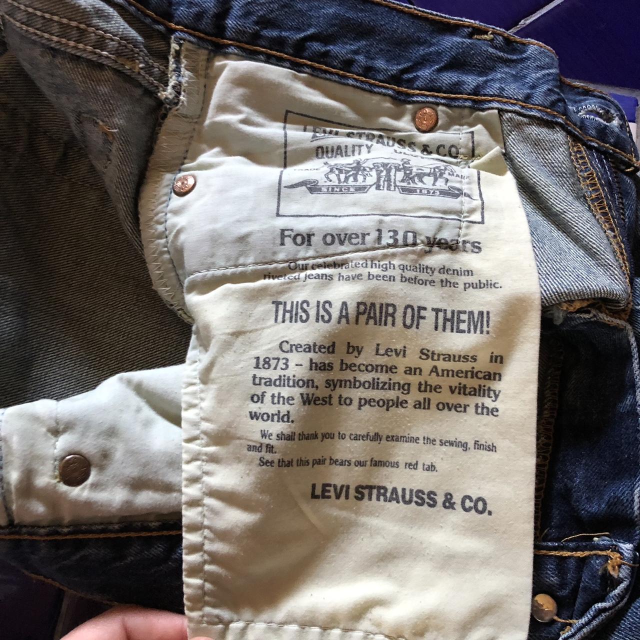 Etichetta jeans Levi’s - Depop