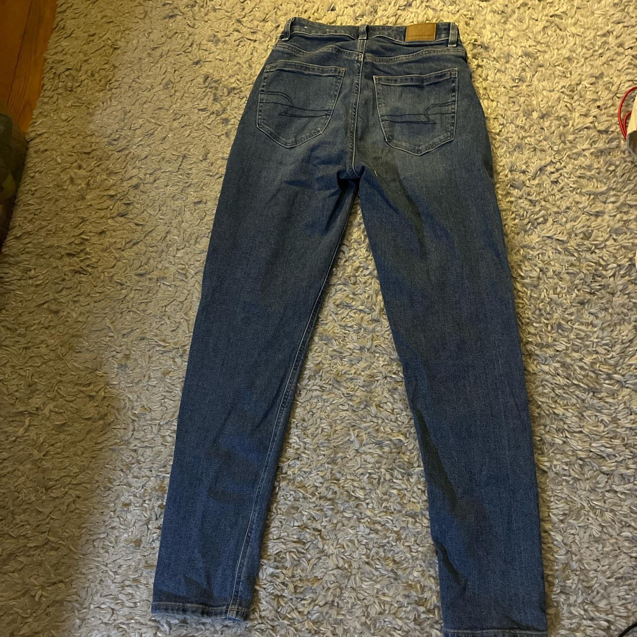 American Eagle Stretch Mom Jeans. Size: 2 Long.... - Depop